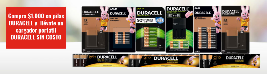 pilas-duracell Promoción Pilas Duracell 20% de Descuento