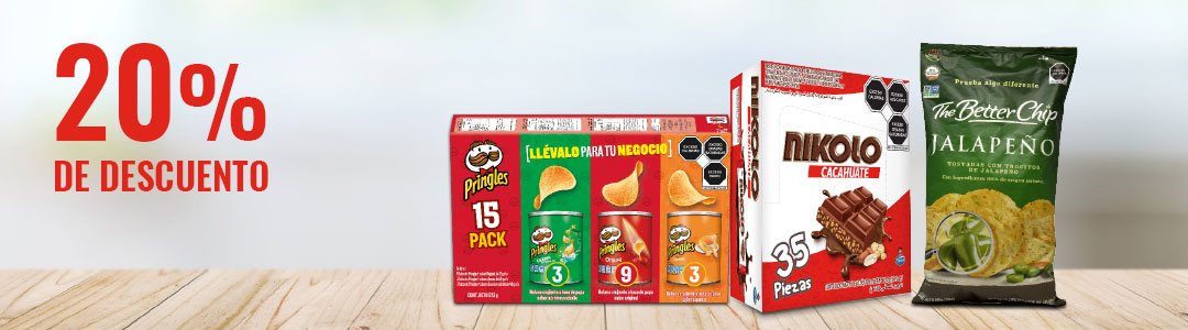 pringles Promoción Pilas Duracell 20% de Descuento